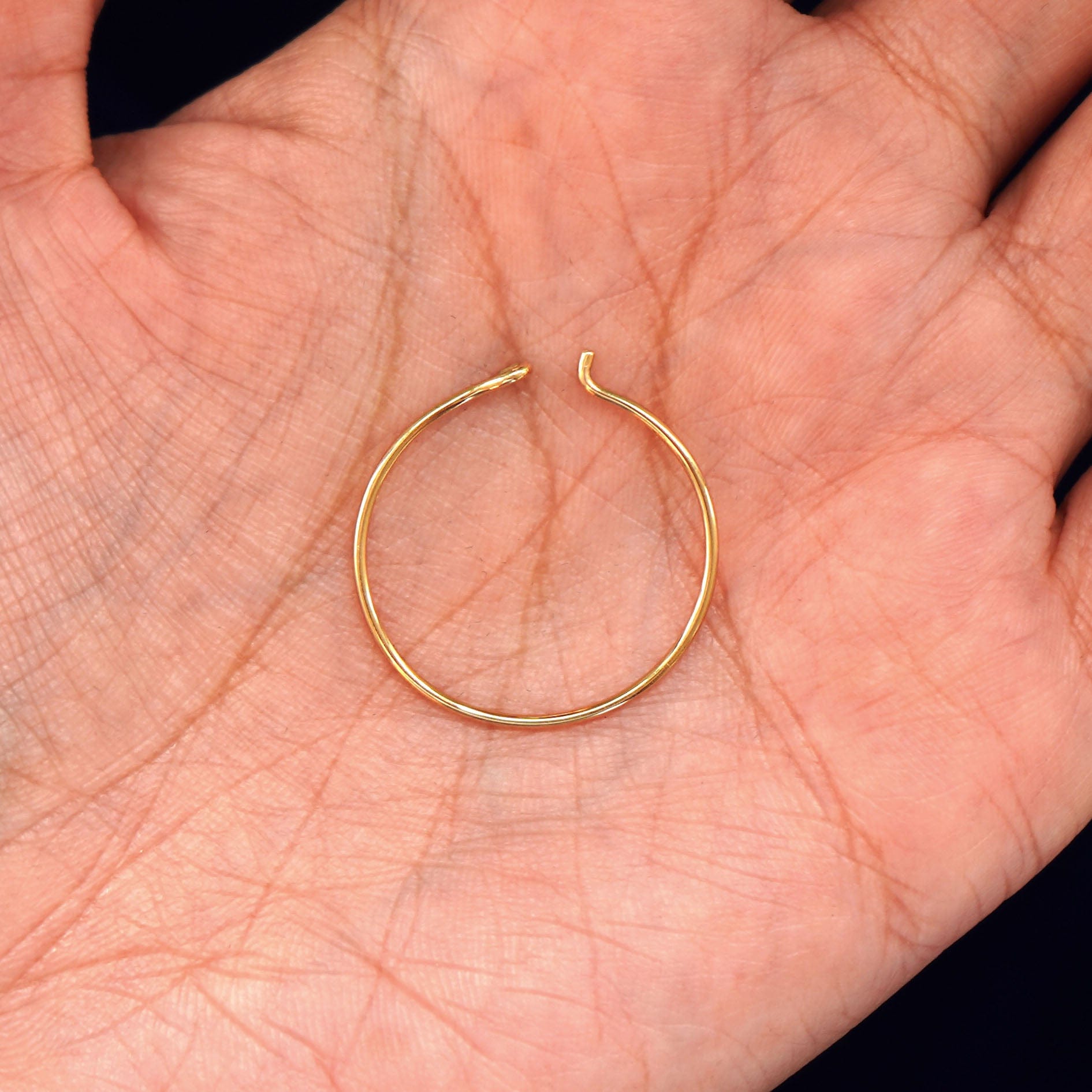Automic Gold Studio Medium Hoop