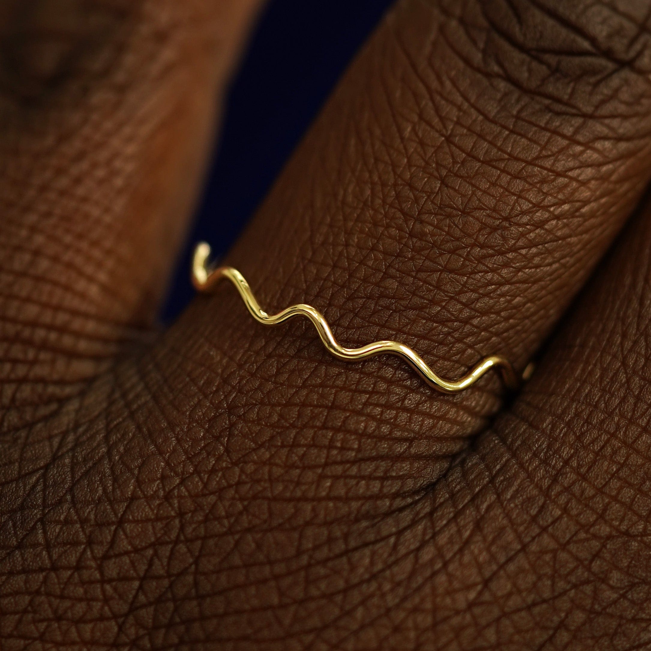 Automic Gold Studio Wave Ring
