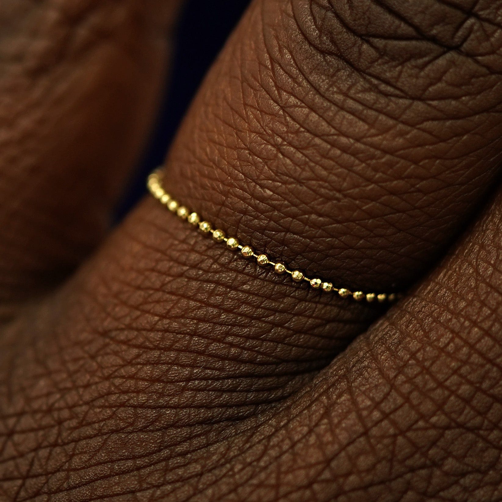 Automic Gold Studio Bead Ring