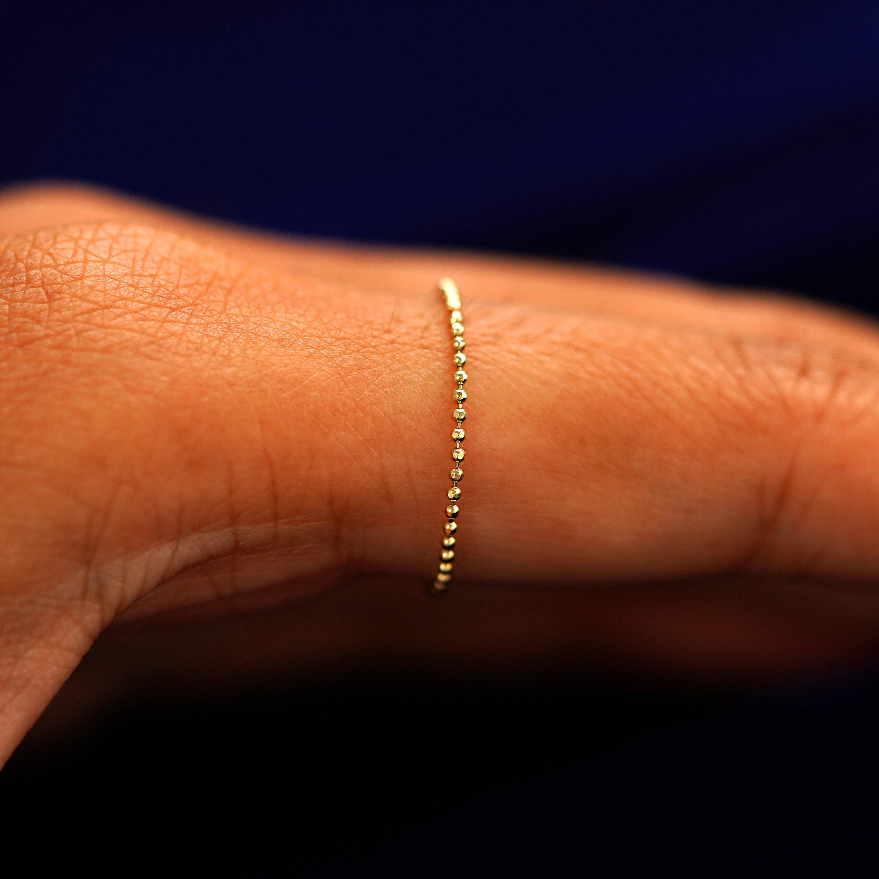 Automic Gold Studio Bead Ring