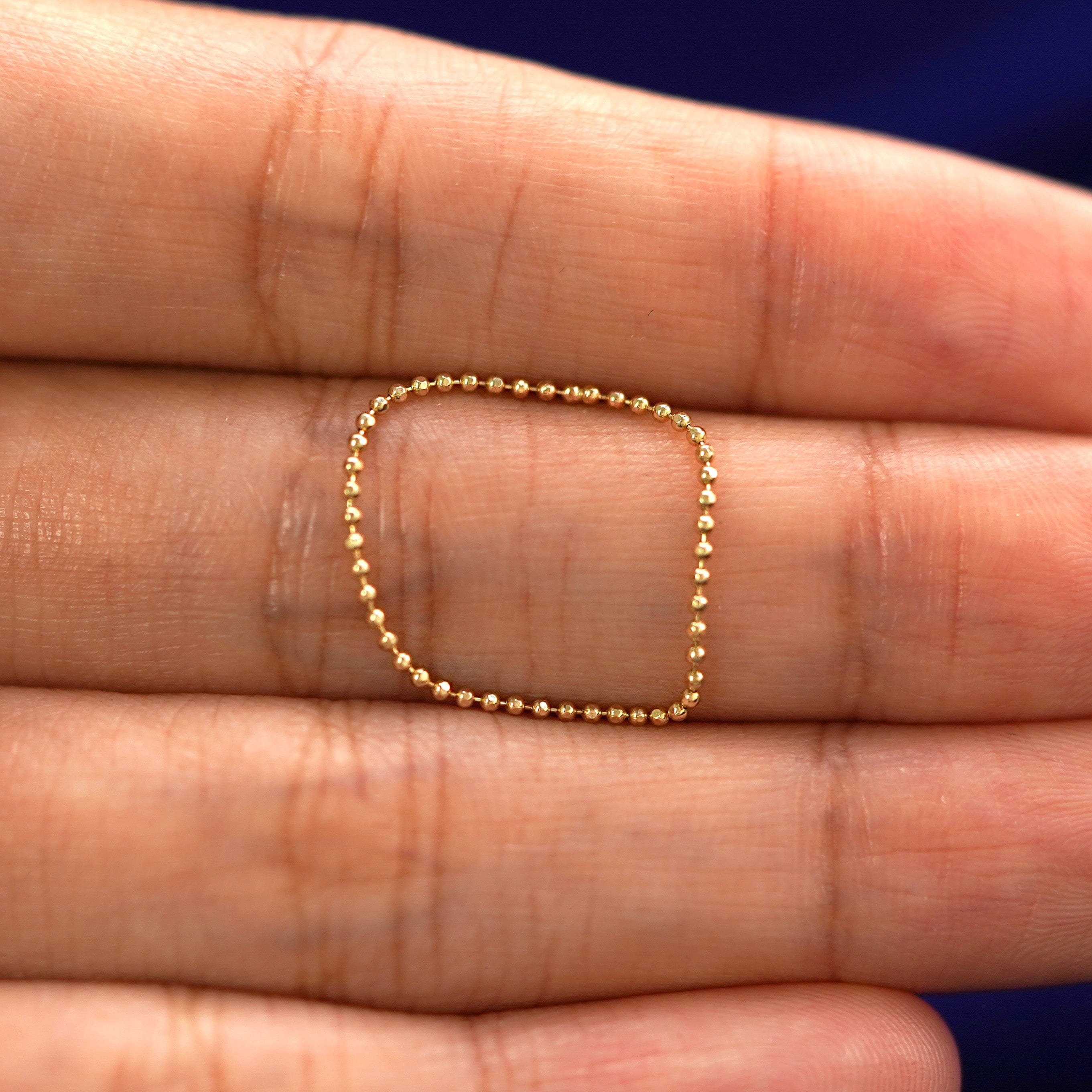 Automic Gold Studio Bead Ring
