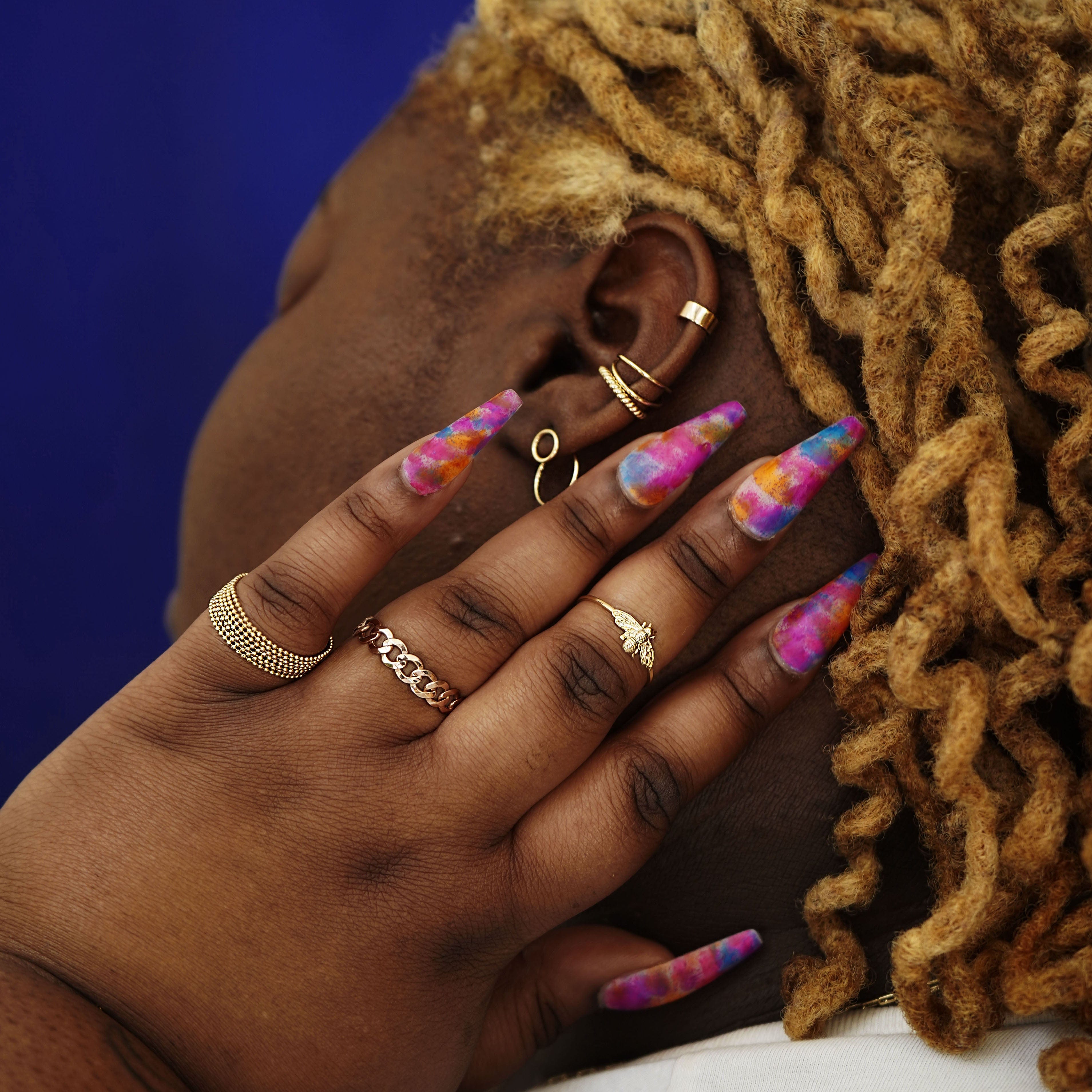 Automic Gold Studio Bead Ring