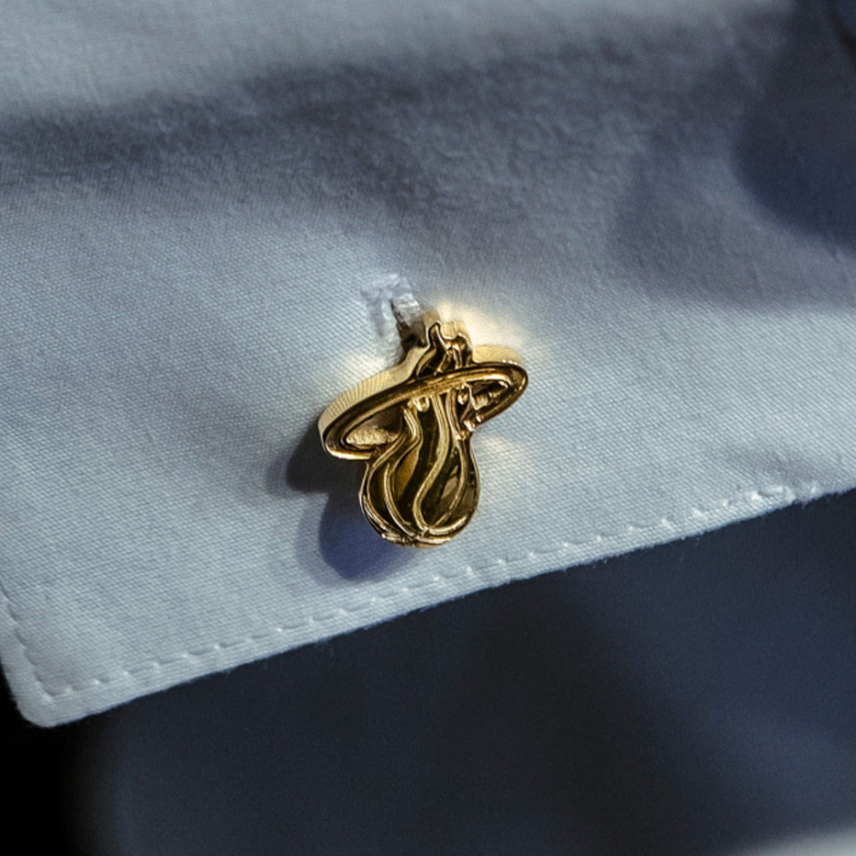 GLD PROMO Miami Heat Official NBA Cufflinks