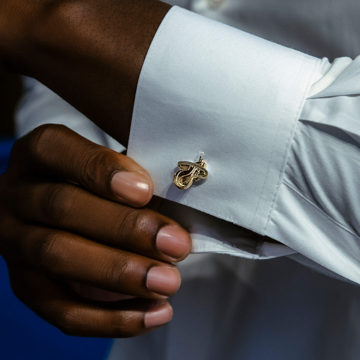 GLD PROMO Miami Heat Official NBA Cufflinks