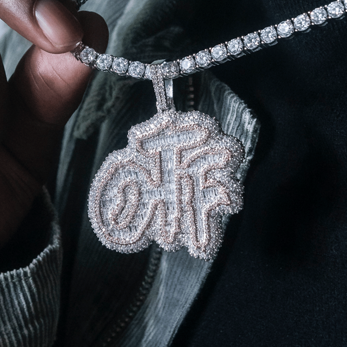 GLD PROMO OTF Paint Logo Pendant