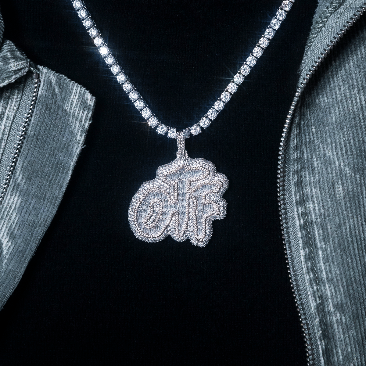 GLD PROMO OTF Paint Logo Pendant