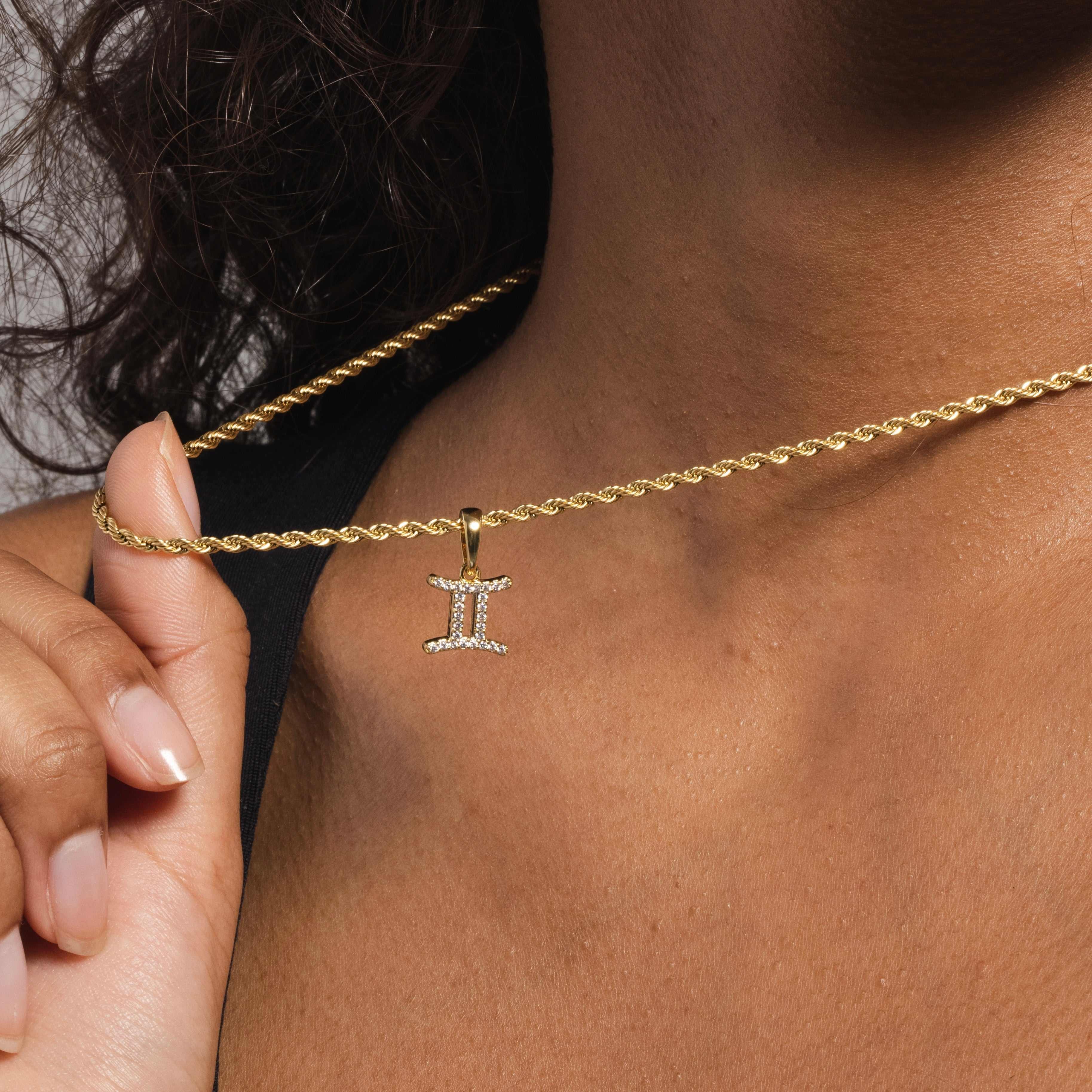 GLD PROMO - WOMEN Astrology Pave Pendants