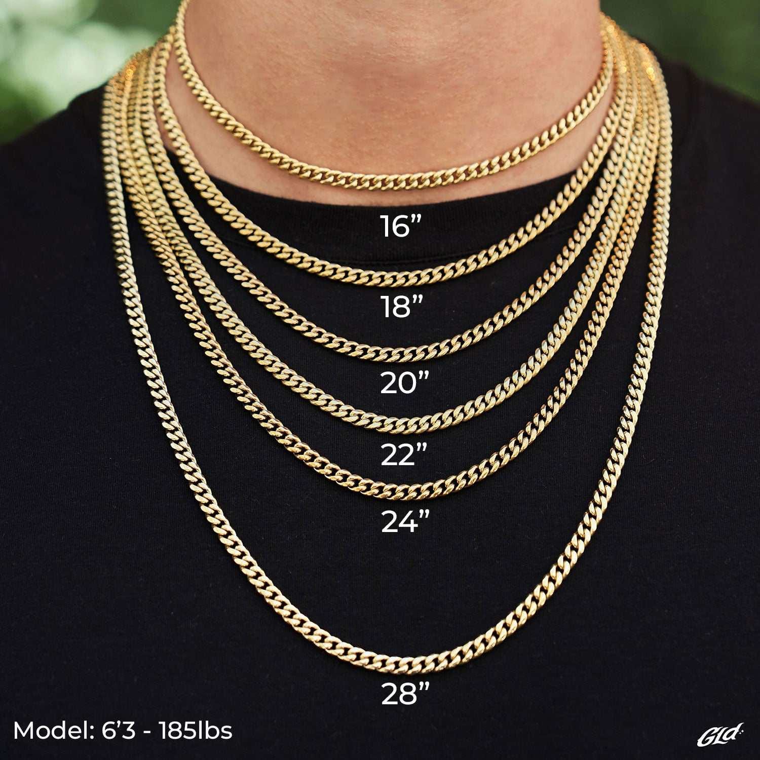 GLD Men Icon Jesus Pendant