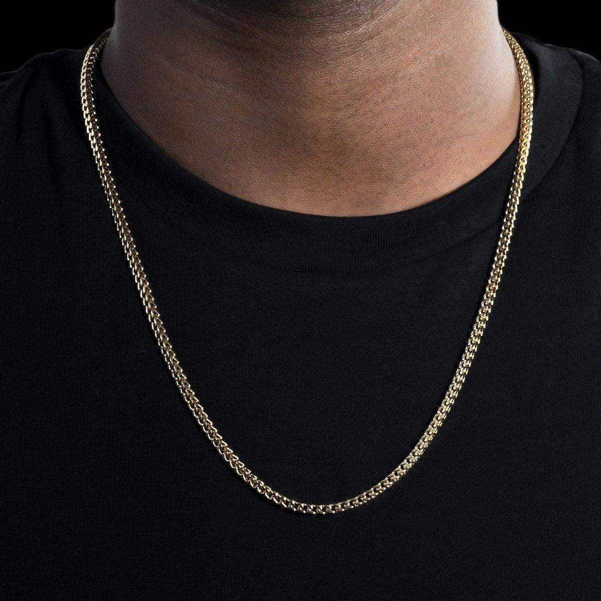 GLD Men 18k Vermeil Franco Chain - 3 mm