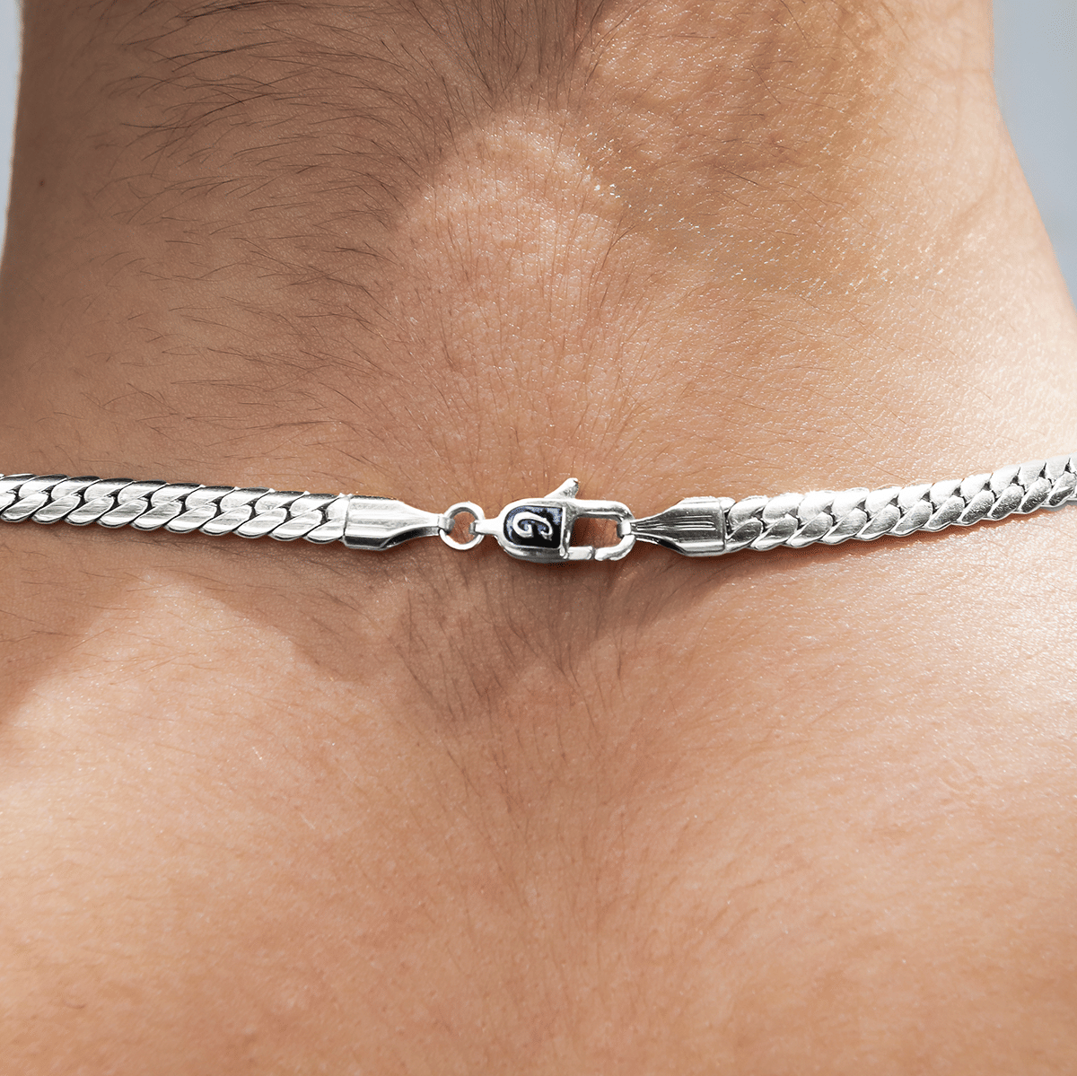 GLD PROMO - WOMEN South Beach Cuban™ Necklace in White Gold - 5 mm