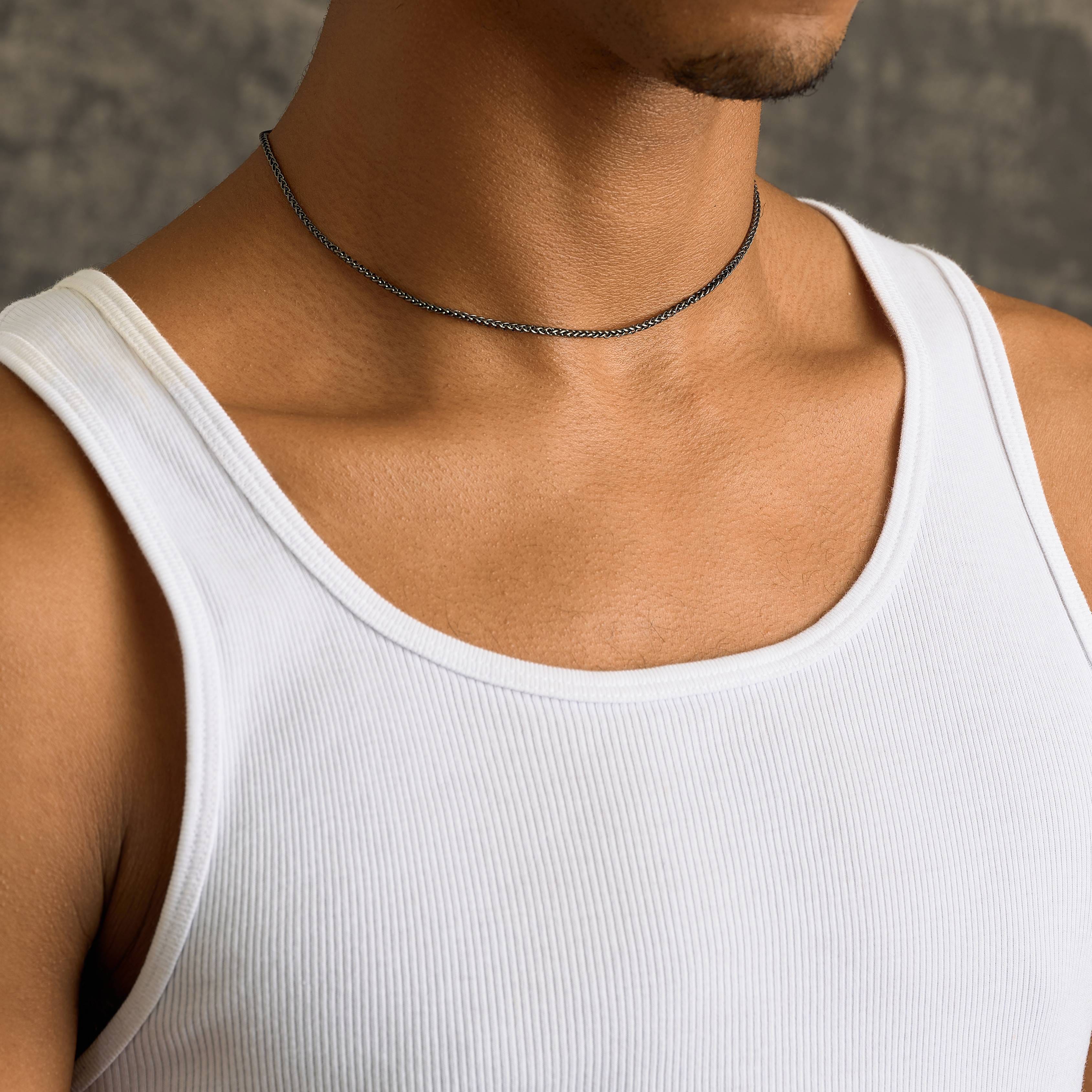 GLD Promo Palm Chain in Black - 2 mm