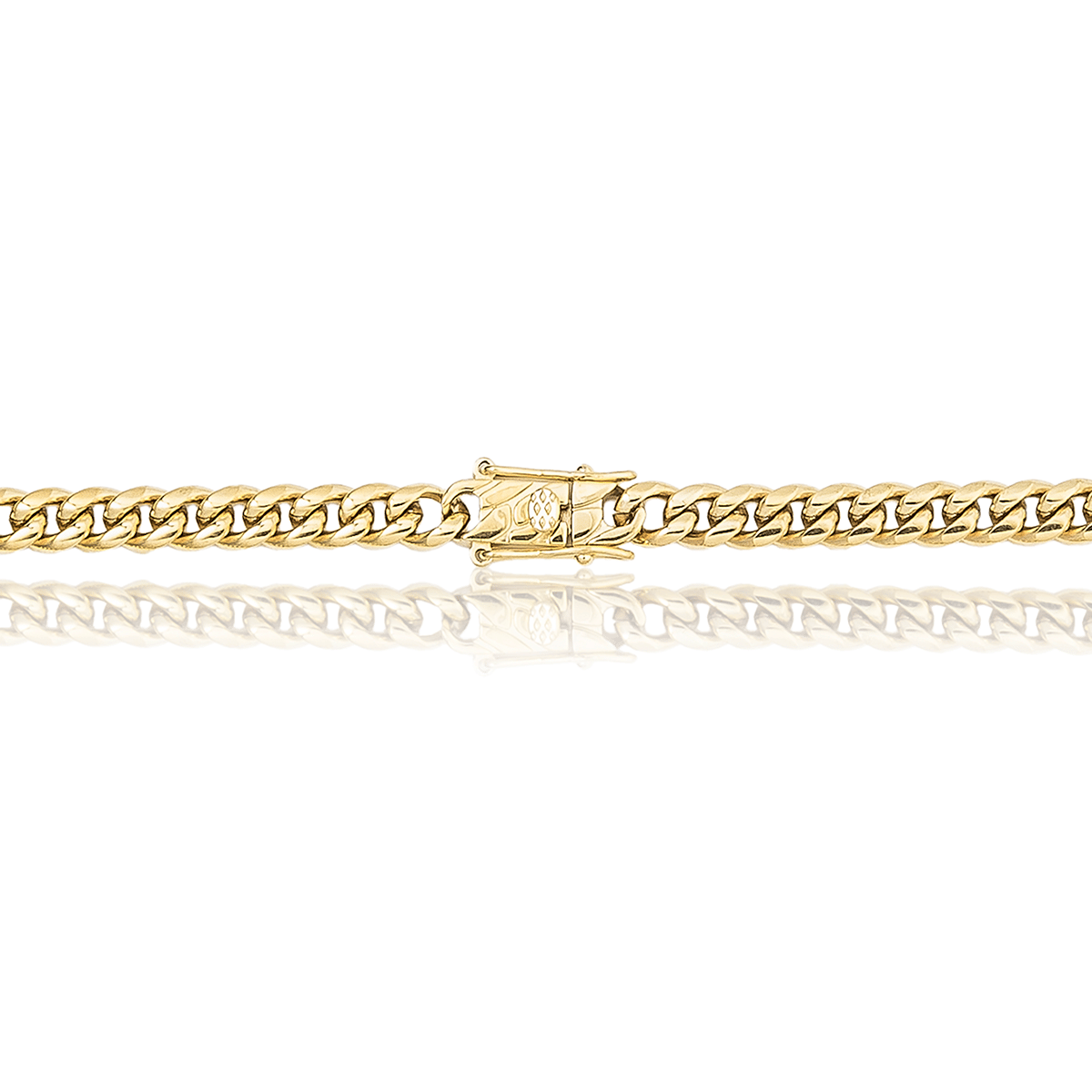 GLD Men Miami Cuban Chain in Yellow Gold Vermeil - 5 mm