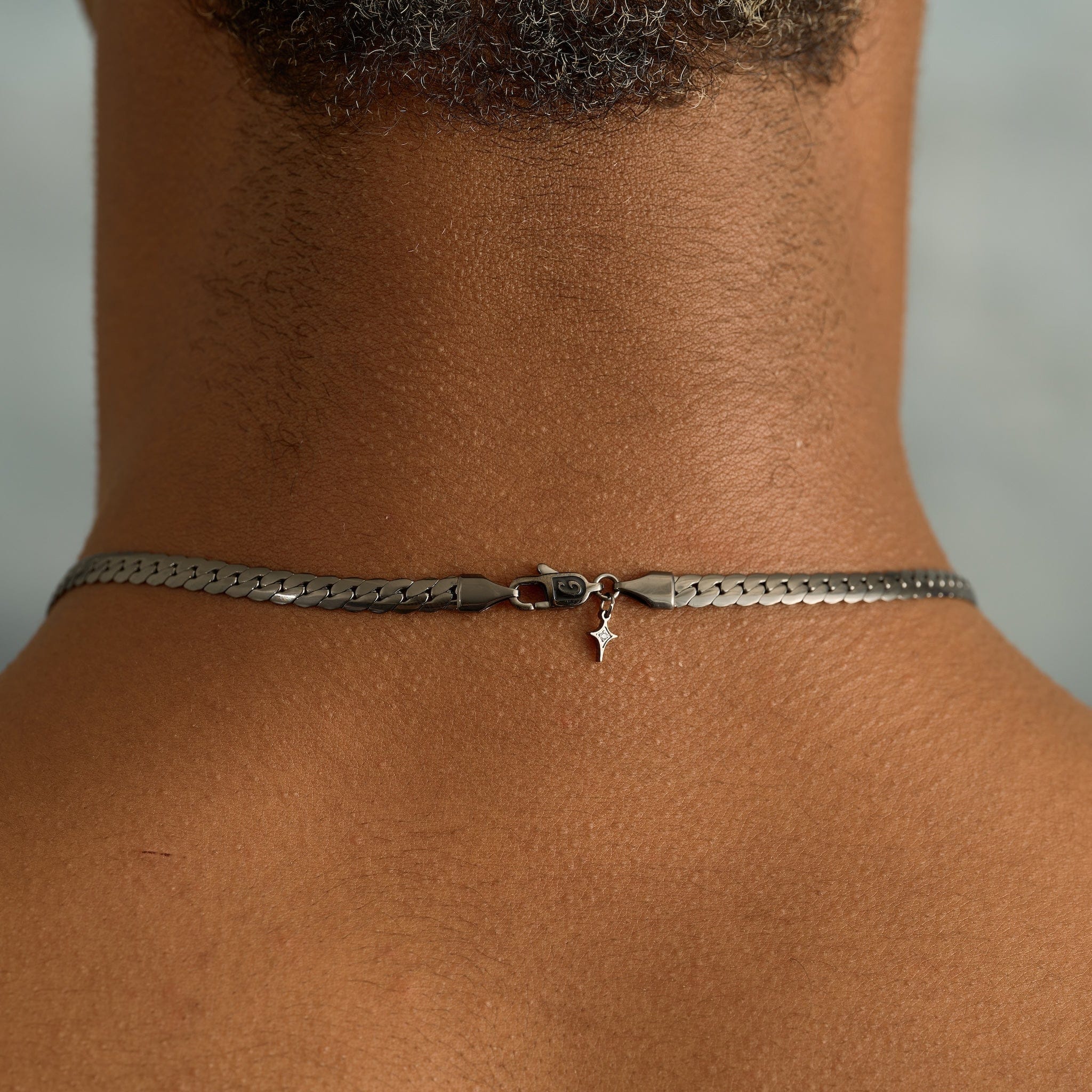 GLD PROMO SETS South Beach Cuban Chain in Black - 5 mm