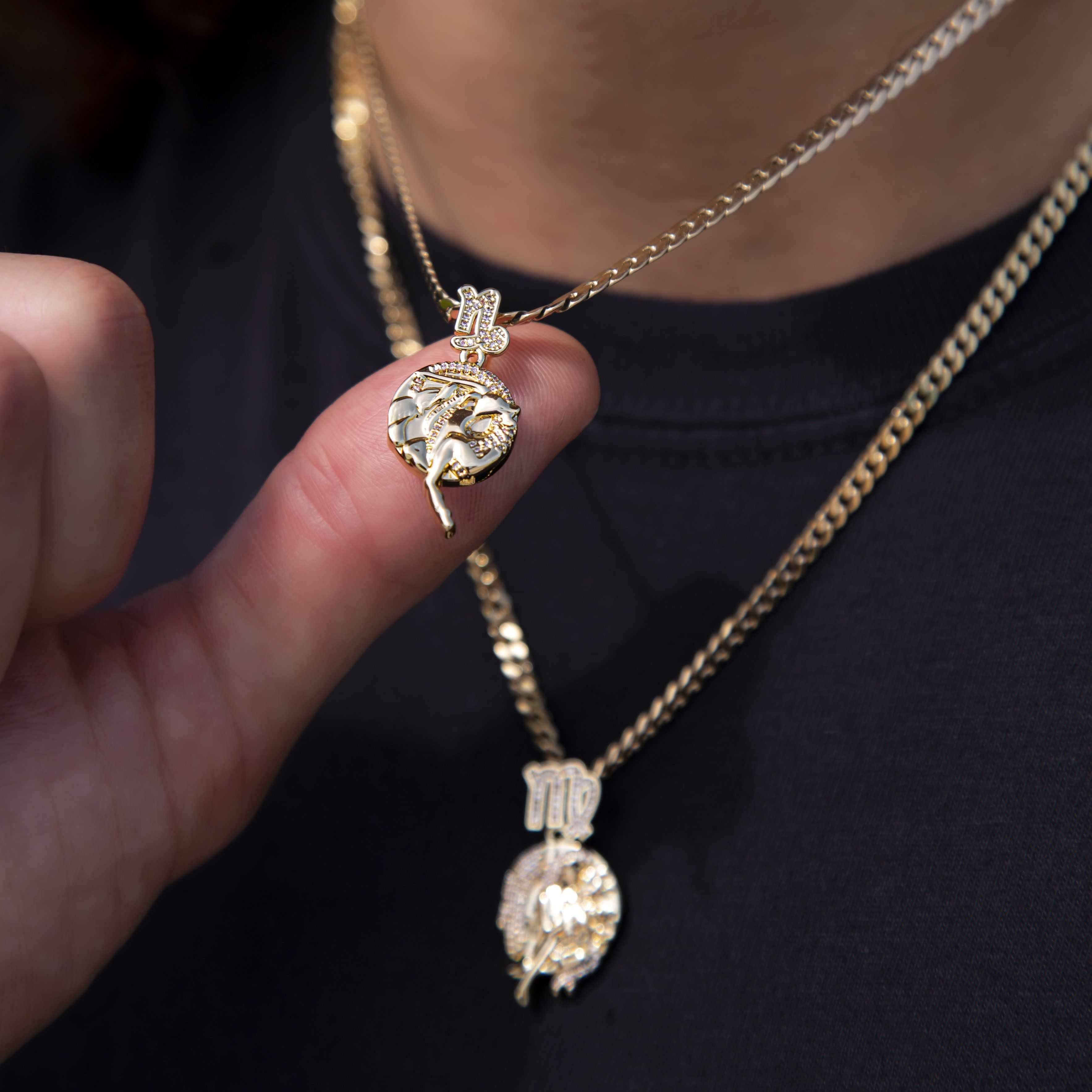 GLD PROMO SETS Astrology Pendants