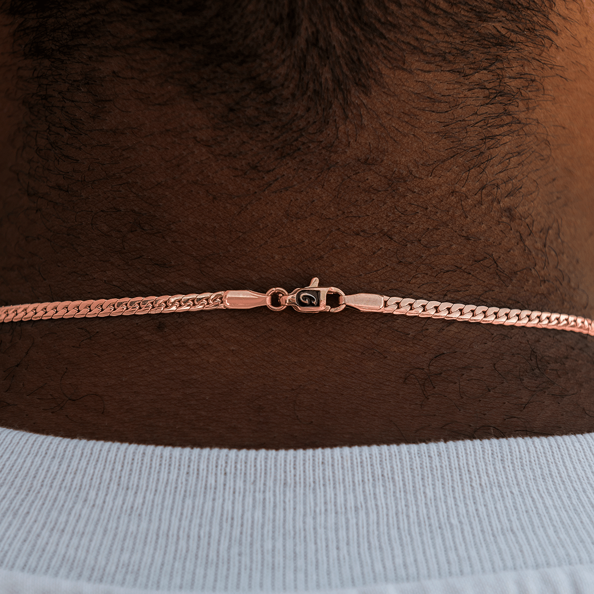 GLD PROMO SETS South Beach Cuban™ Chain in Rose Gold - 3 mm