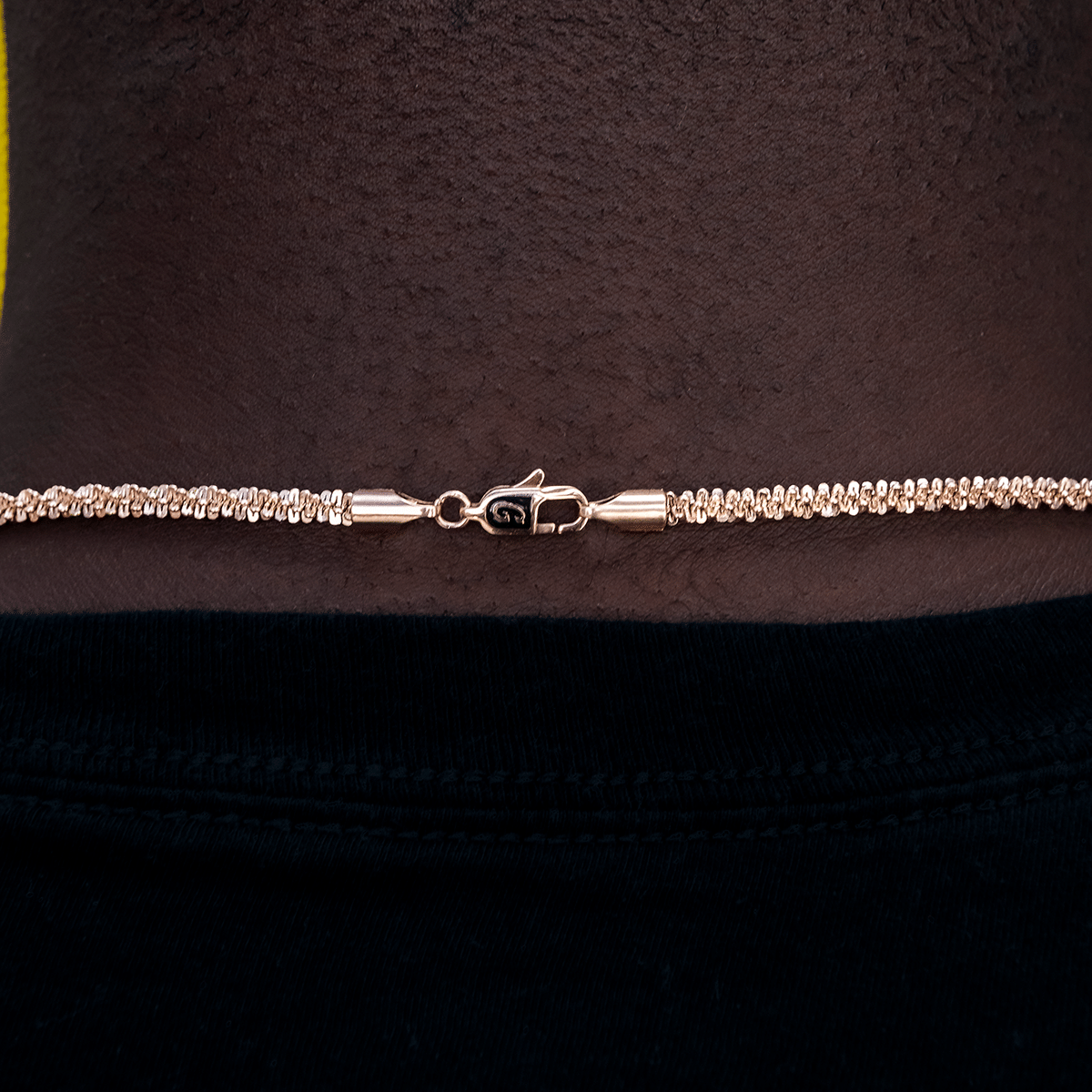 GLD PROMO SETS Popcorn Chain in Rose Gold - 4 mm