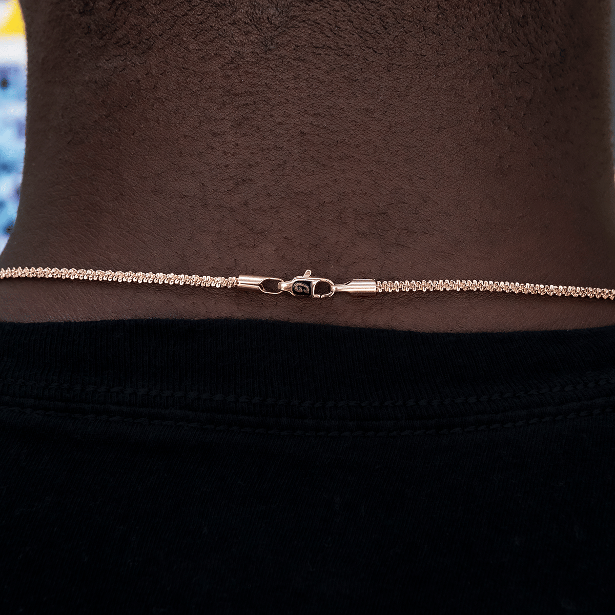 GLD PROMO SETS Popcorn Chain in Rose Gold - 2 mm