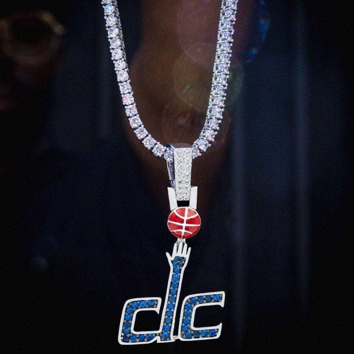 GLD PROMO DC Official NBA Logo Pendant
