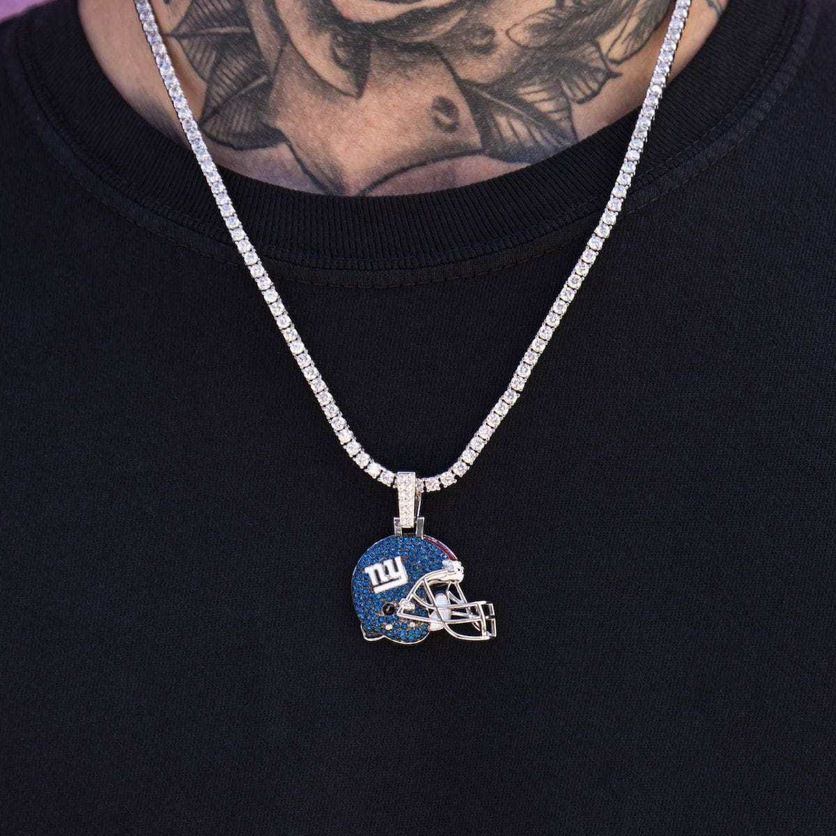 GLD PROMO New York Giants Official NFL Helmet Pendant