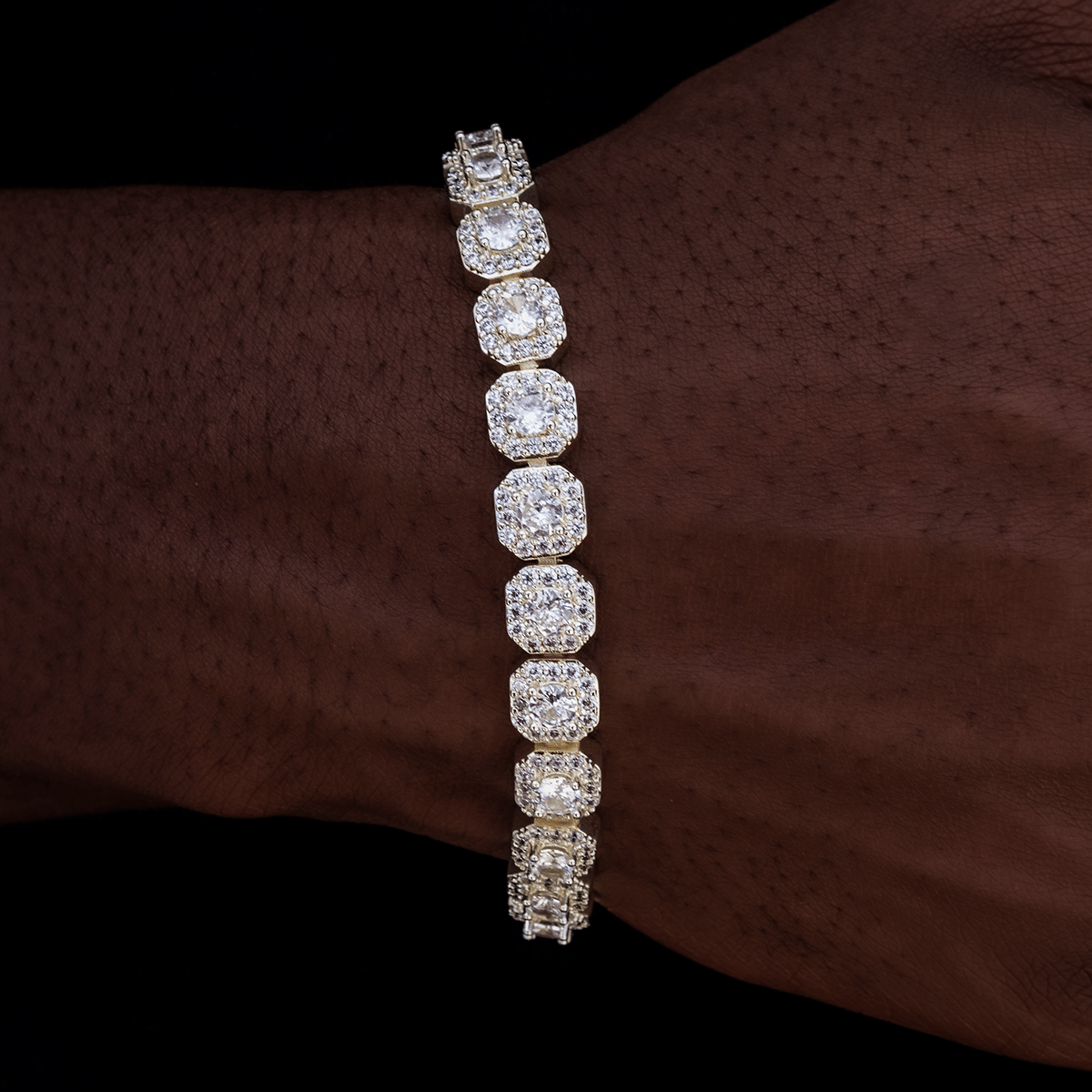 GLD PROMO GLD Link Bracelet in Yellow Gold - 8.5 mm