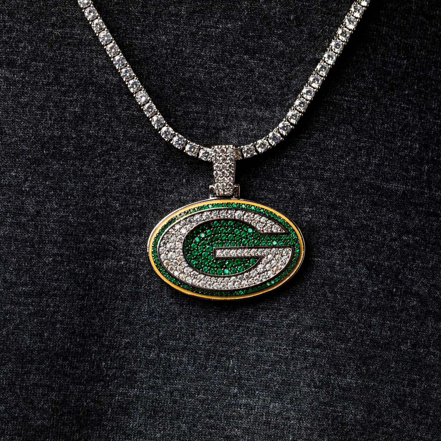 GLD PROMO Green Bay Packers Official NFL Pendant