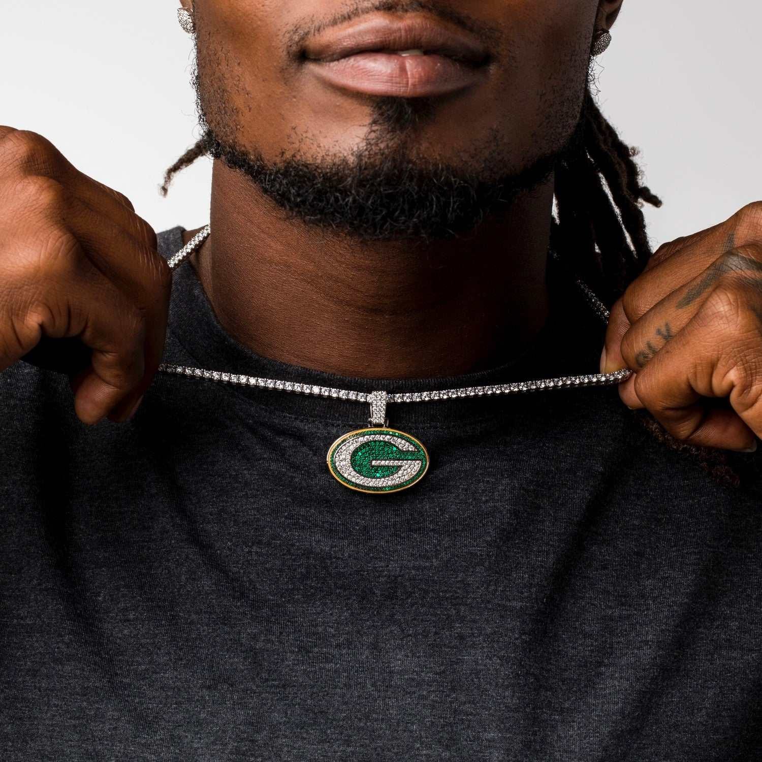 GLD PROMO Green Bay Packers Official NFL Pendant