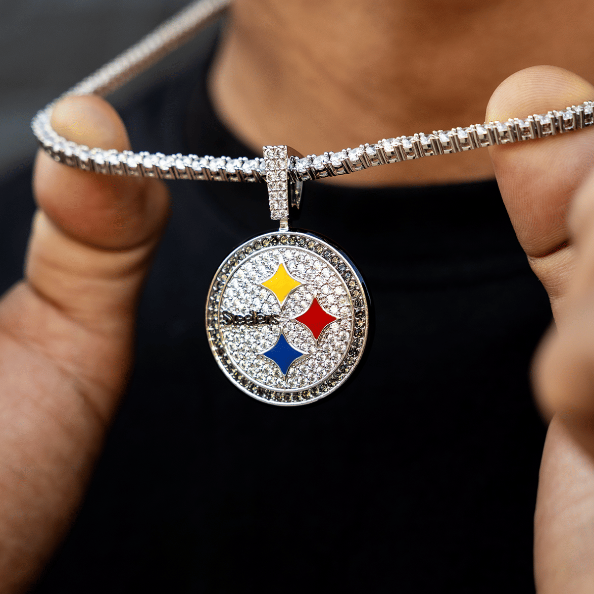GLD PROMO Pittsburgh Steelers Official NFL Pendant