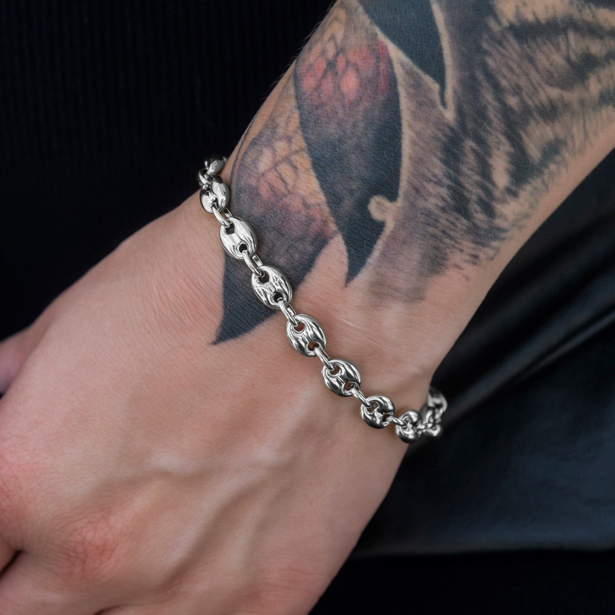 GLD Women Valentina Bracelet in White Gold - 7 mm