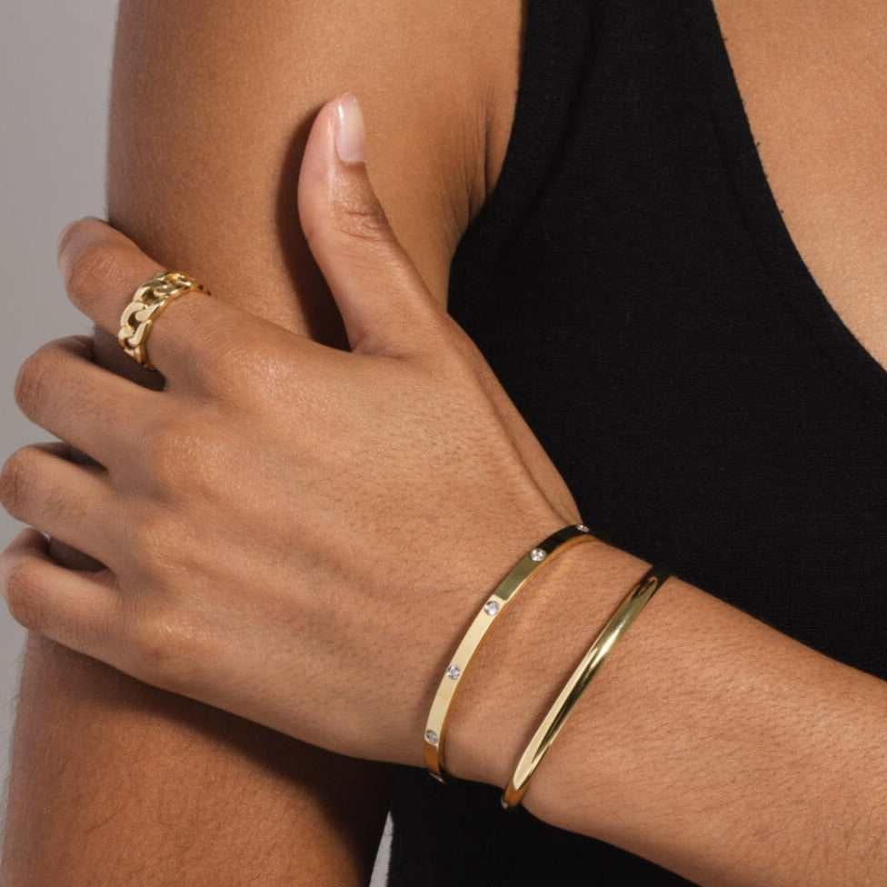 GLD PROMO - WOMEN Classic Open Cuff Bracelet