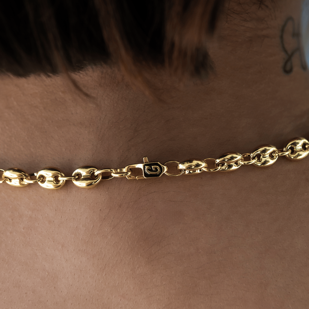 GLD Women Valentina Necklace in Yellow Gold - 7 mm
