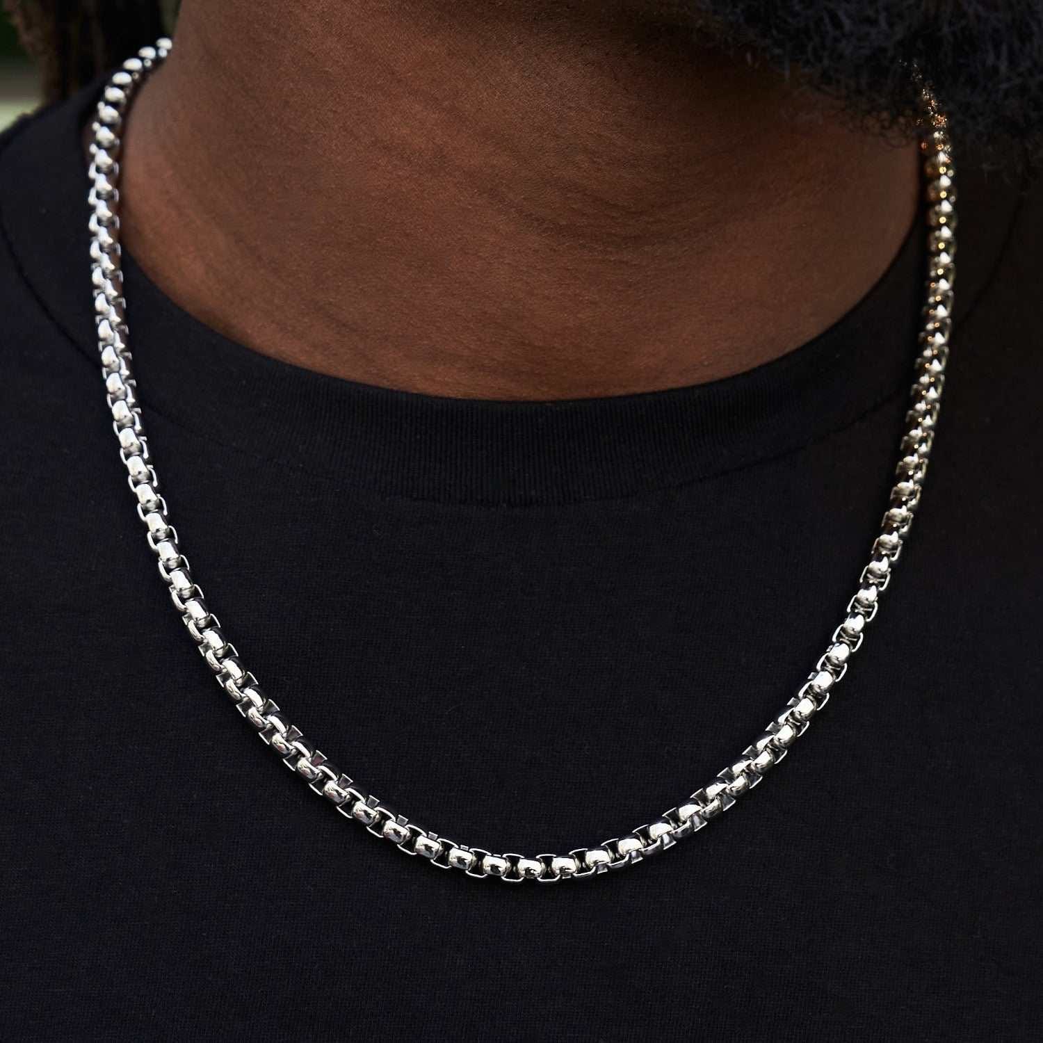 GLD PROMO Rounded Box Chain - 6 mm