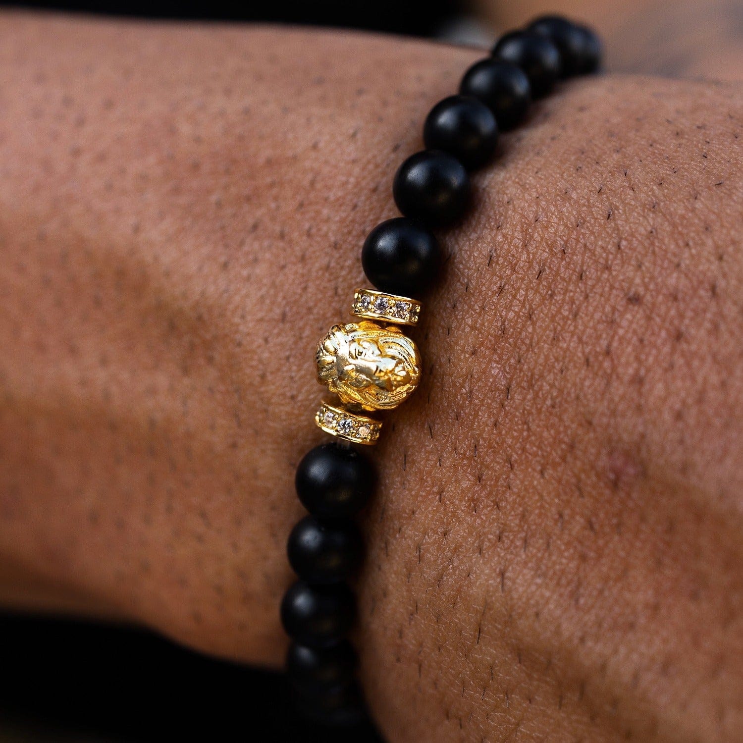 GLD PROMO Lion Beaded Bracelet