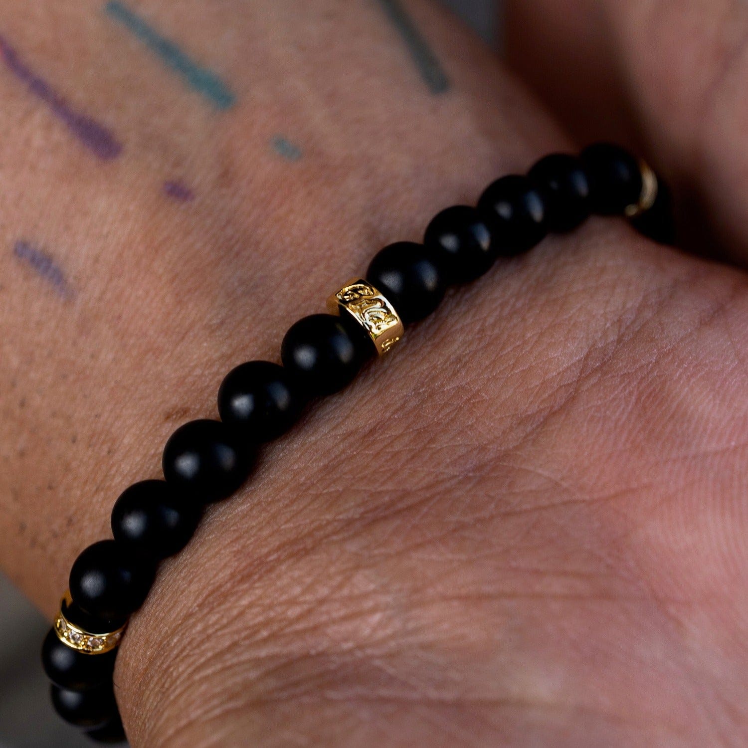 GLD PROMO Lion Beaded Bracelet