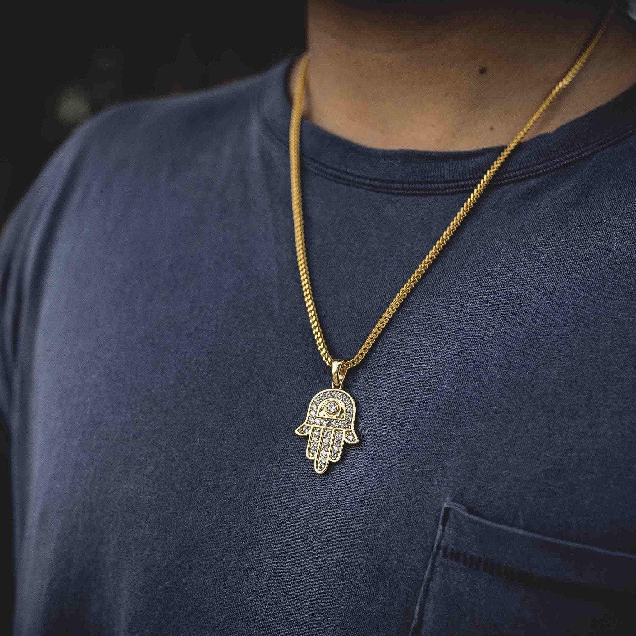 GLD PROMO Hamsa Pendant
