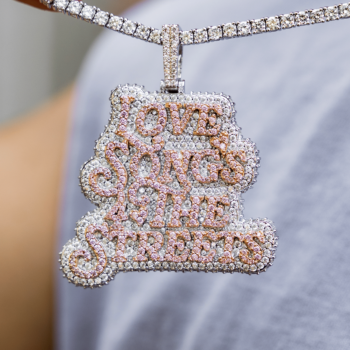 GLD Men Love Songs 4 the Streets Pendant