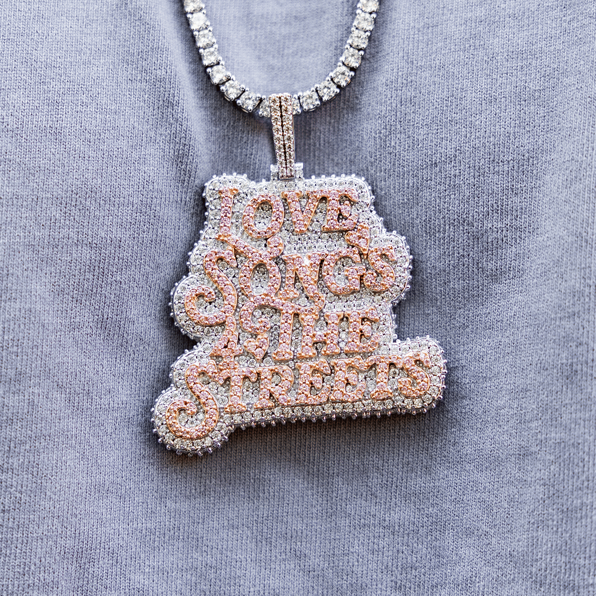 GLD Men Love Songs 4 the Streets Pendant
