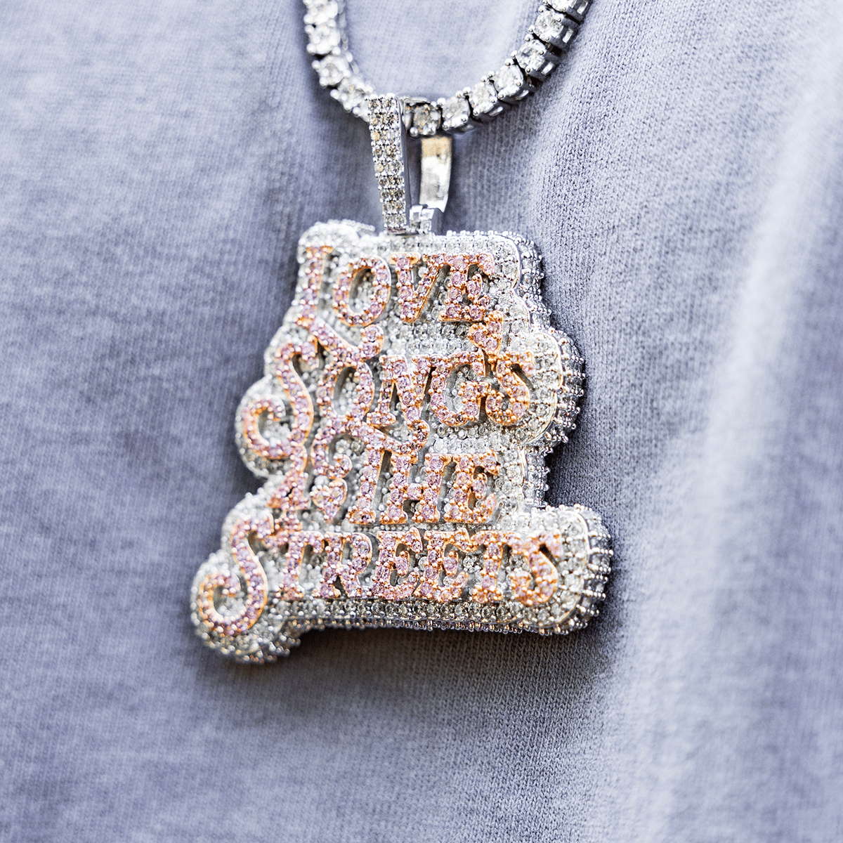 GLD Men Love Songs 4 the Streets Pendant