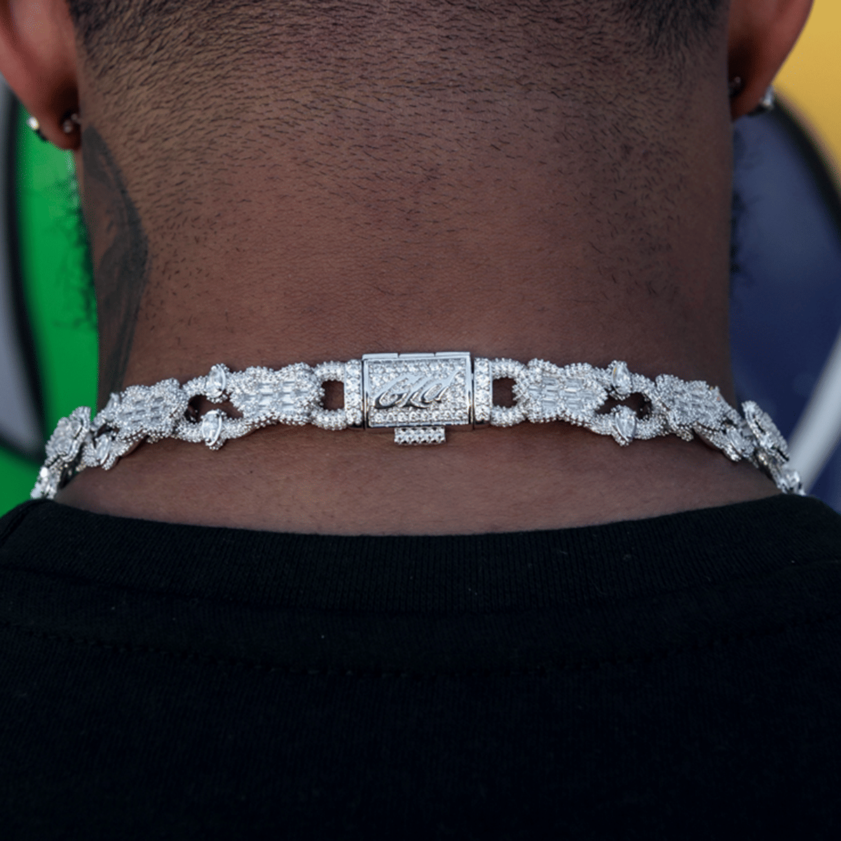 GLD Men Gothic Mariner Chain in White Gold