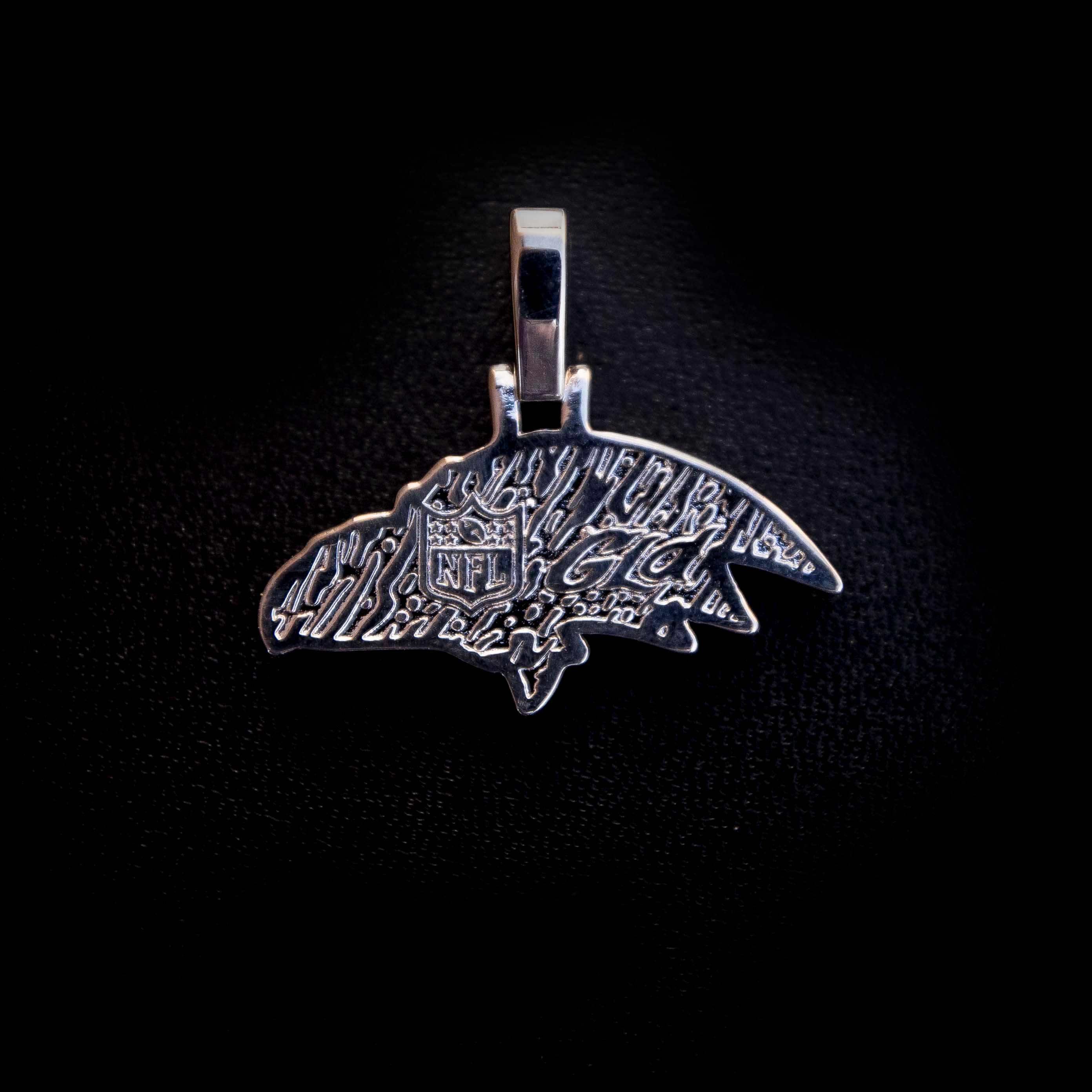 GLD Men Baltimore Ravens Official NFL Pendant