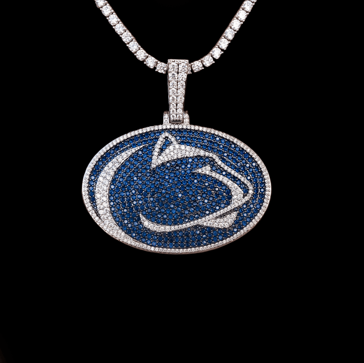GLD Men Large Penn State Nittany Lions Official NCAA Logo Pendant