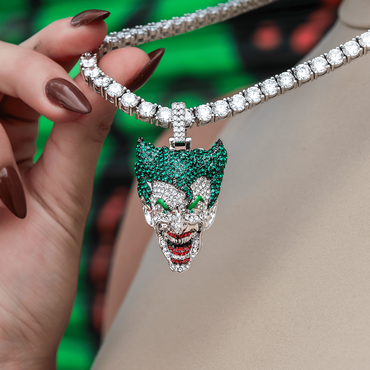 GLD Women Official DC Comics The Joker Pendant