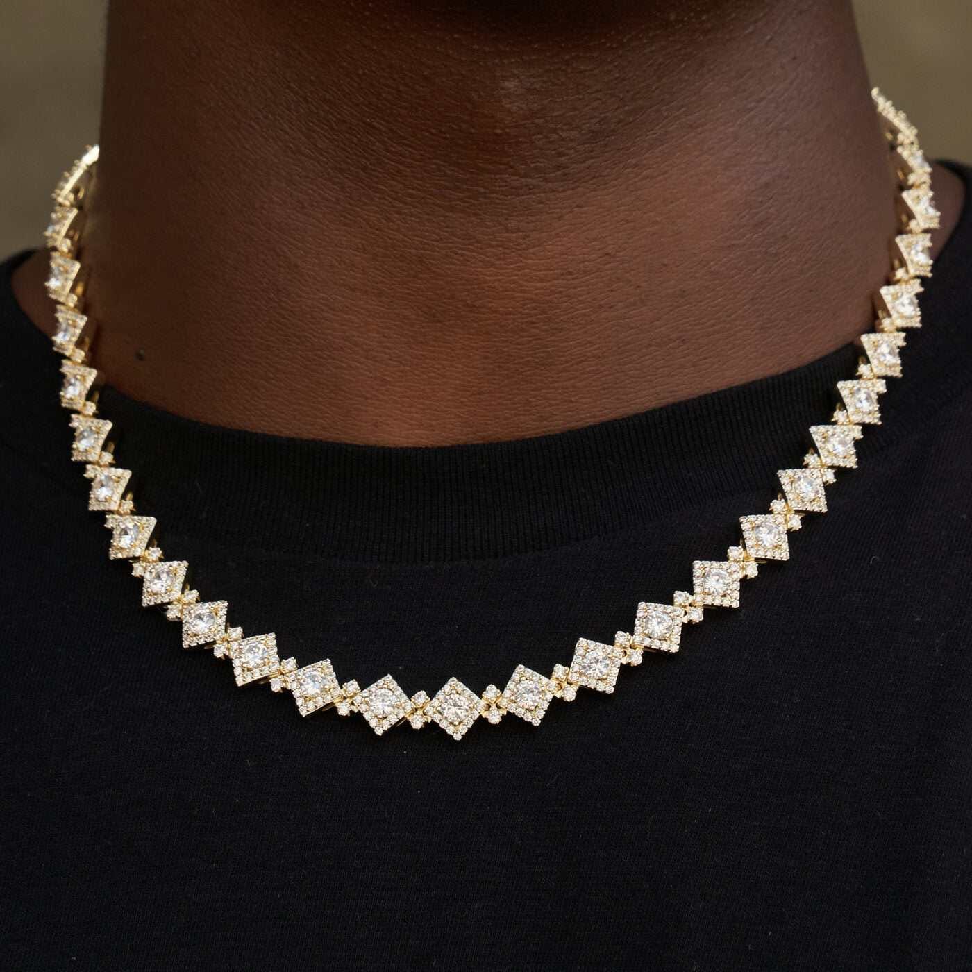 GLD Men Cloister Link Chain in Yellow Gold