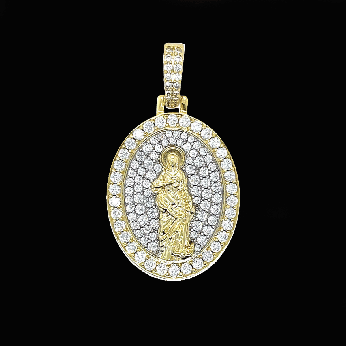 GLD Men Saint Catherine Pendant