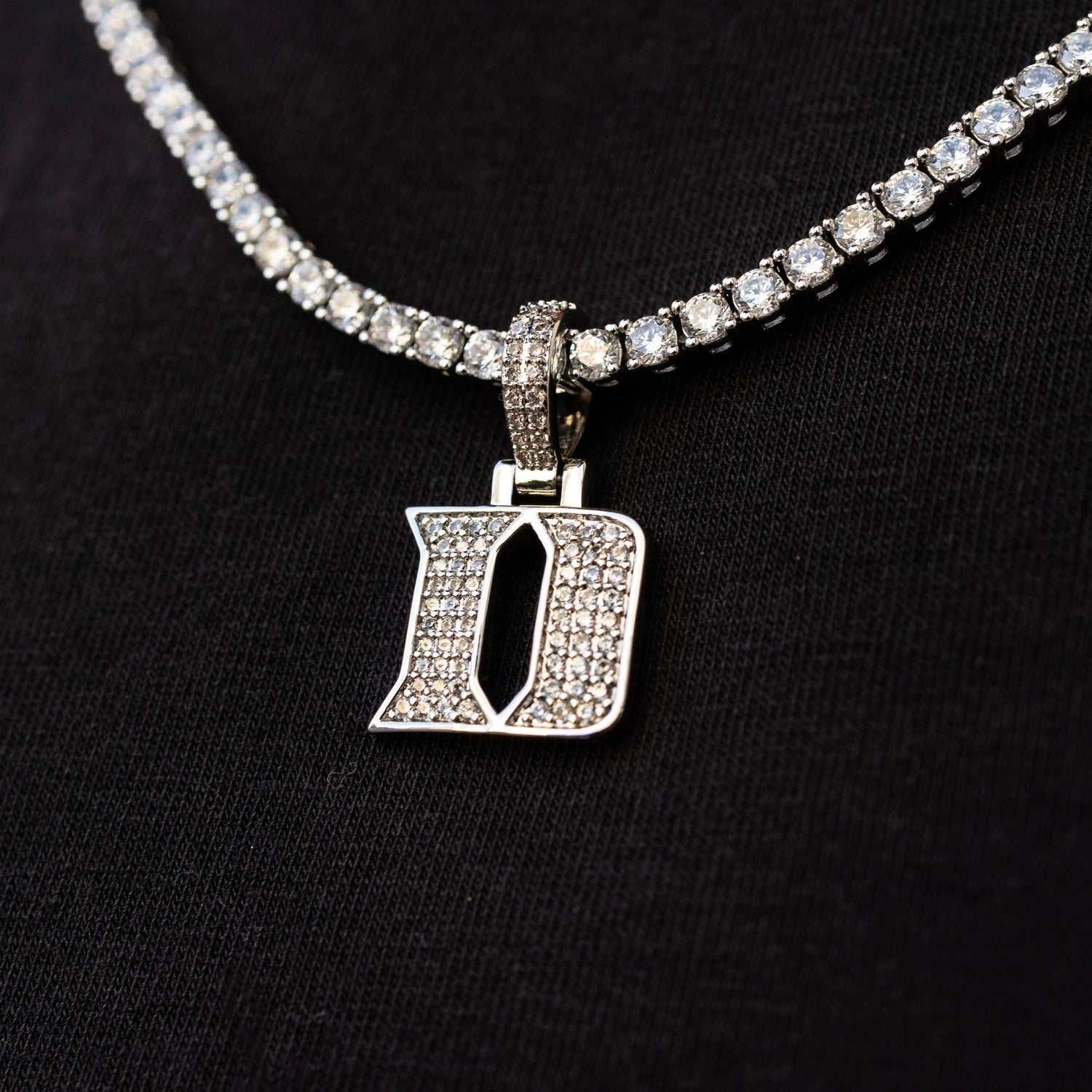 GLD Men Duke Blue Devils Iron D Official NCAA Micro Pendant