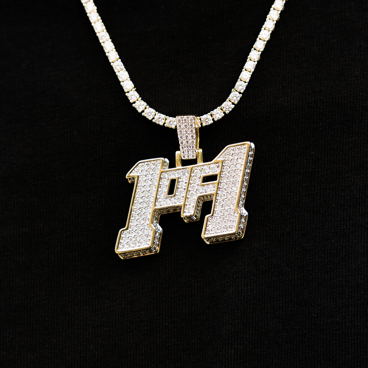 GLD Men 1of1 Pendant in Yellow Gold