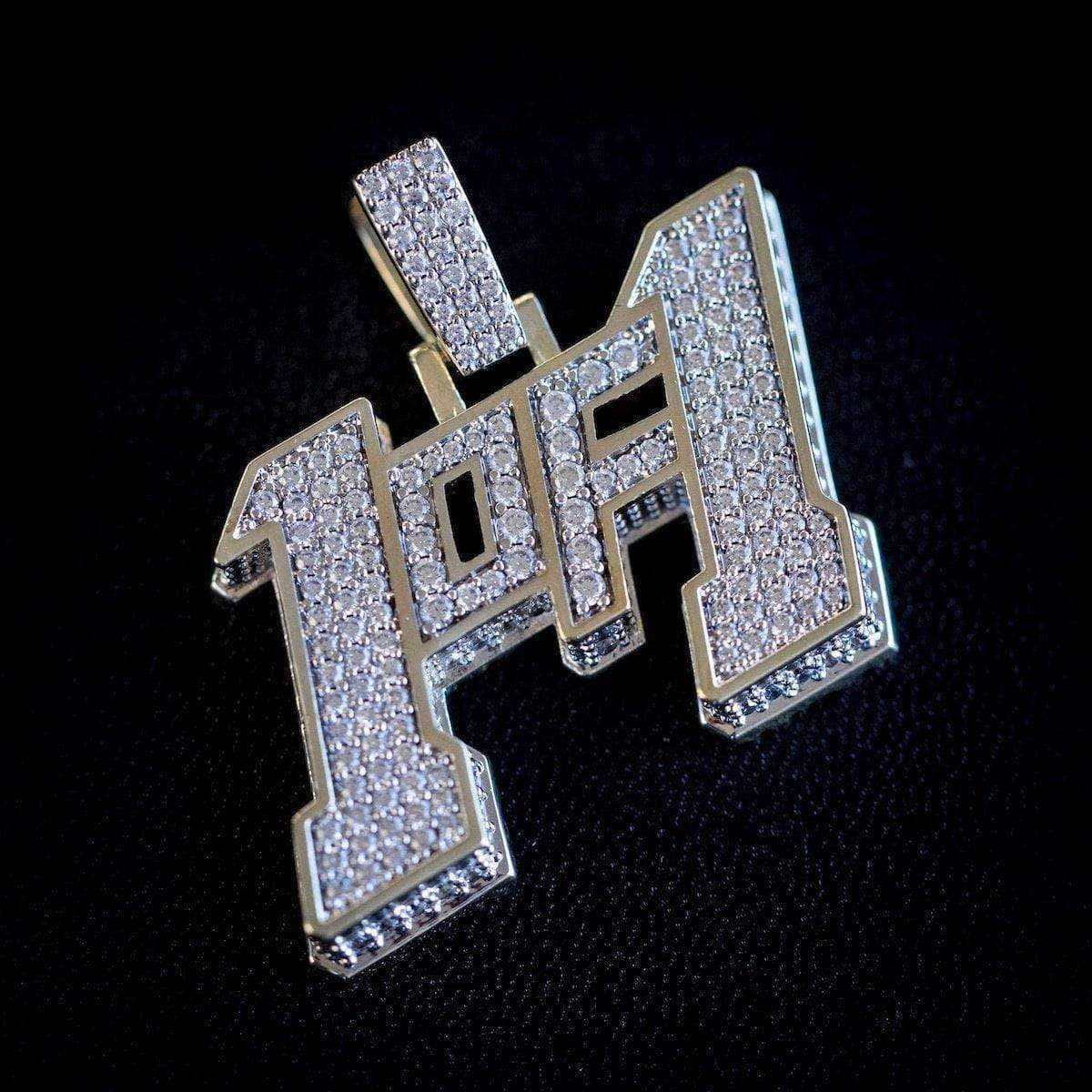 GLD Men 1of1 Pendant in Yellow Gold
