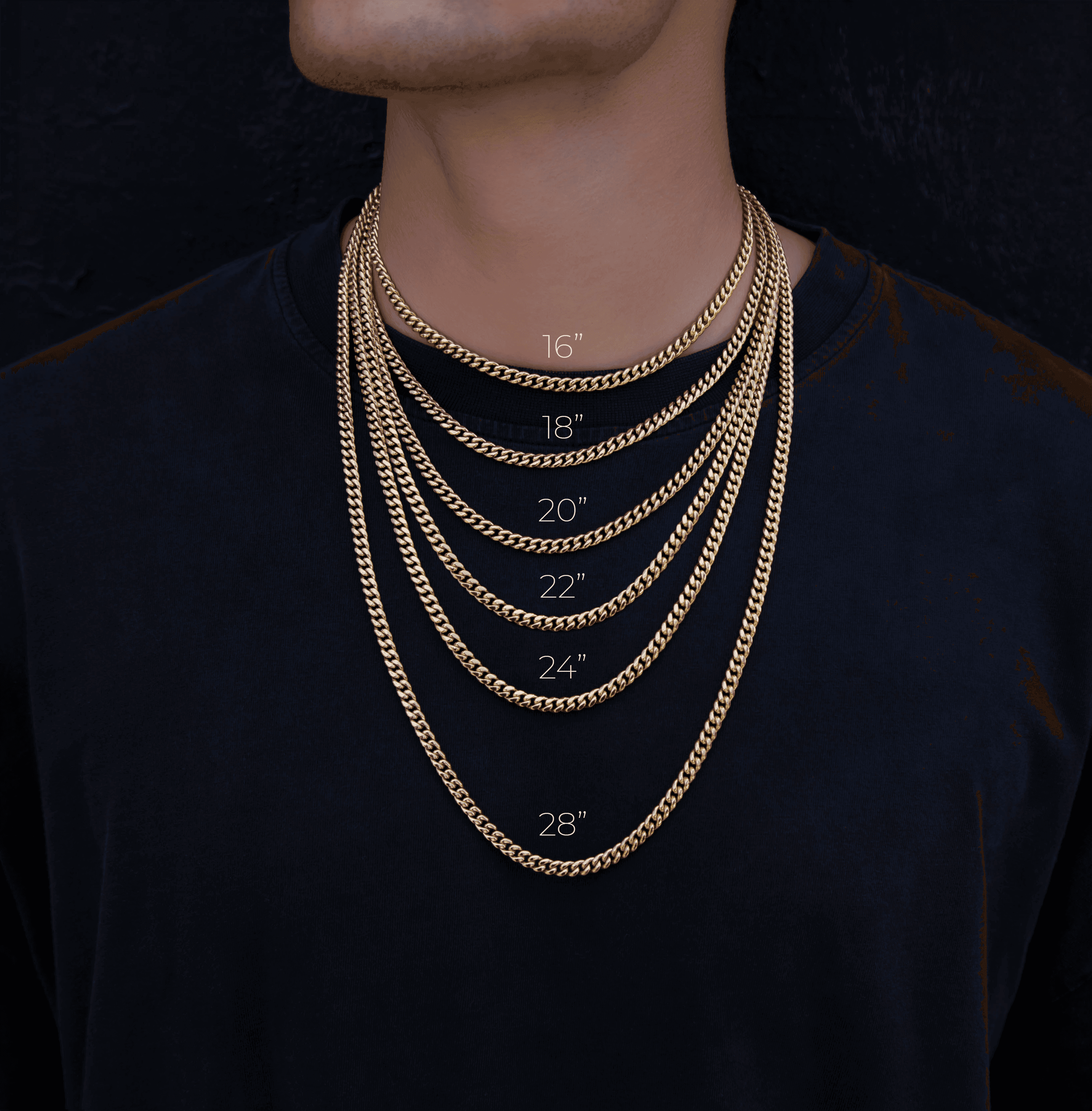 GLD Men Micro Lightning Bolt Pendant
