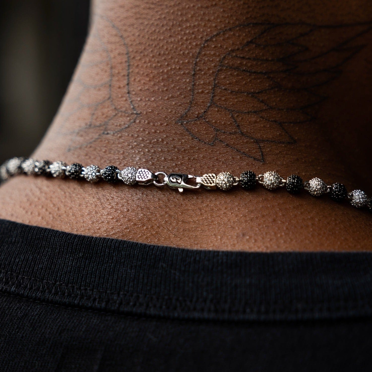 GLD PROMO Two - Tone Iced Ball Chain