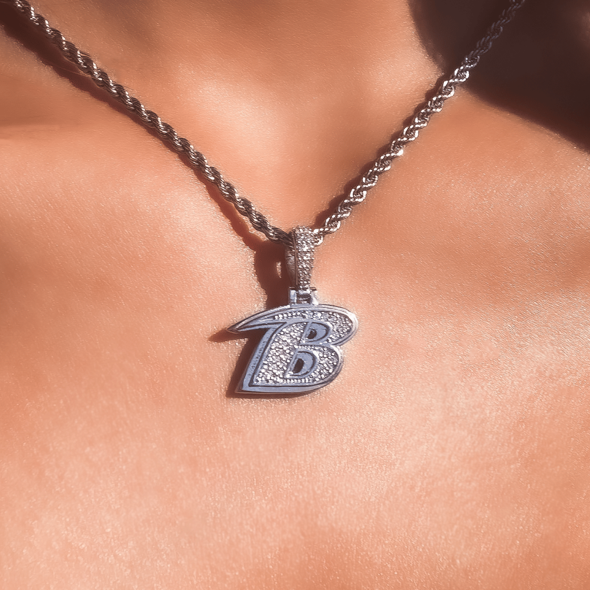 GLD Women Baltimore Ravens Official NFL Micro Logo Pendant
