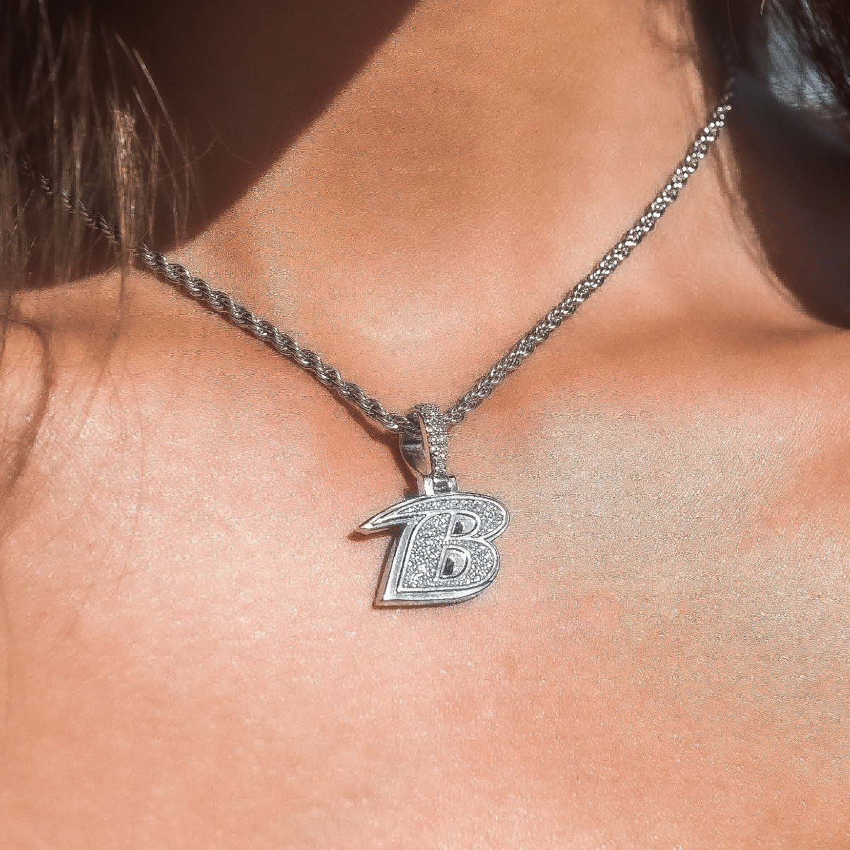 GLD Women Baltimore Ravens Official NFL Micro Logo Pendant